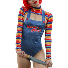 Bodysuit Killer Doll Costume Set - Puritific