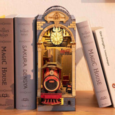 Book Wooden Miniature Dollhouse - Puritific