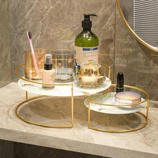 Bottom Marble Glass Plate Storage Rack - Puritific