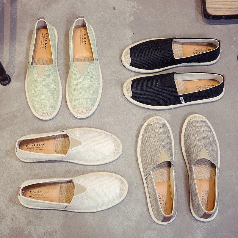 Breathable Linen Canvas Shoes - Puritific