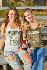 Brews Before I Do's | Brews with my Babes Bachelorette Party Tank Tops - Puritific