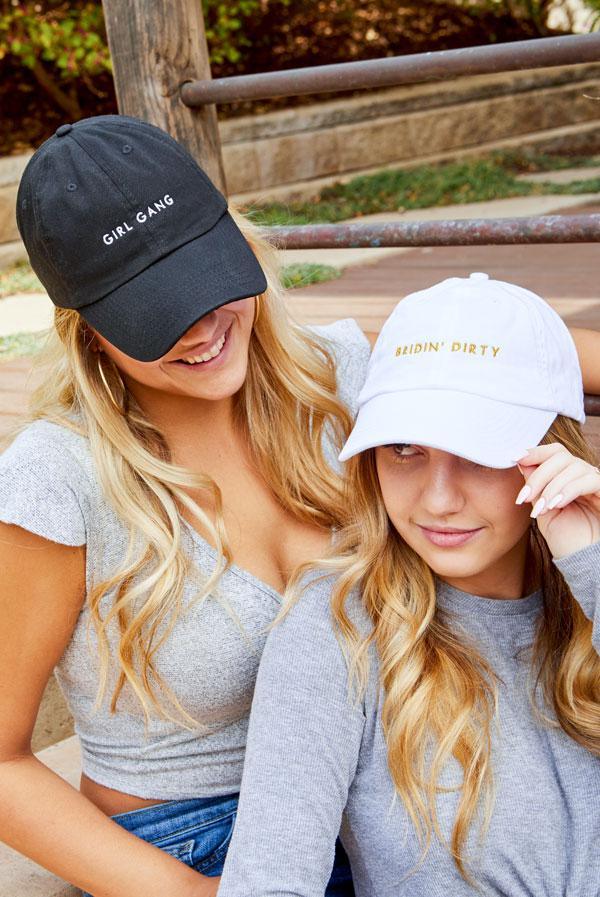 Bride | Girl Gang - Bachelorette party dad hats - Puritific