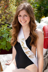 Bride To Be Foil Sash | Leopard Print - Puritific