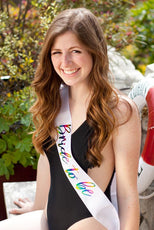 Bride To Be Foil Sash | Rainbow Foil! - Puritific