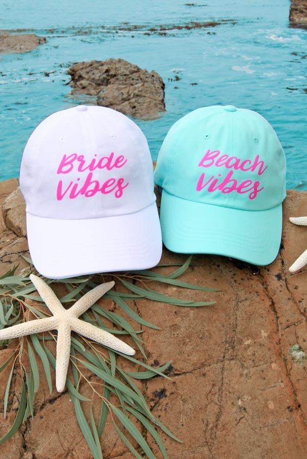 Bride Vibes | Beach Vibes - ☀️ Sun-sational Bachelorette Dad Hats - Puritific