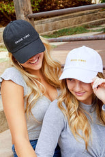 Bride Vibes | Drunk Vibes | Party Vibes - Bachelorette party dad hats - Puritific