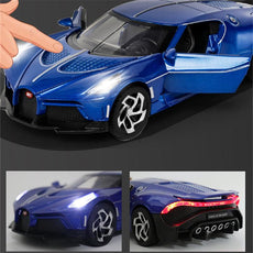 Bugatti Lavoiturenoire Alloy Sports Car Model - Puritific