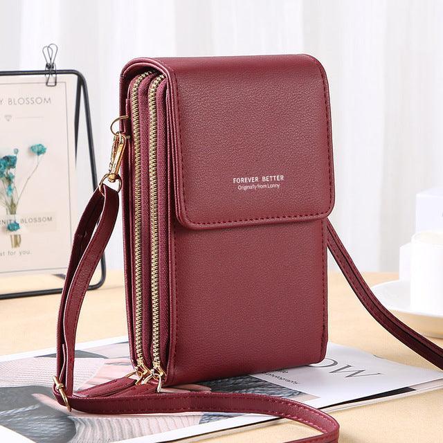 Buylor Soft Leather Crossbody Shoulder Bag - Puritific