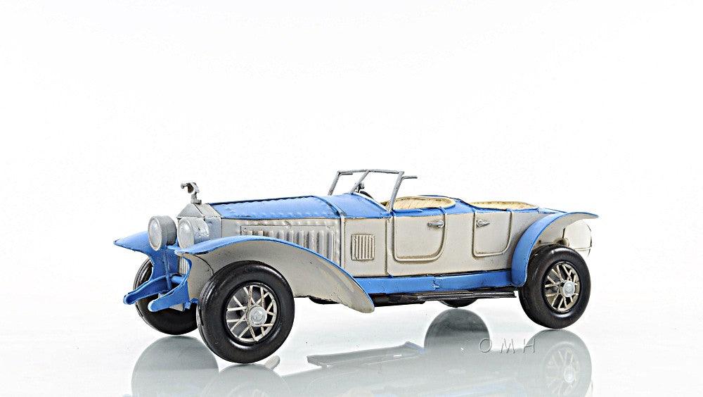 c1928 Sports Rolls Royce Phantom Car Model Sculpture-1