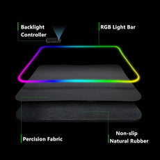 Non-slip RGB Gaming Pad - Puritific