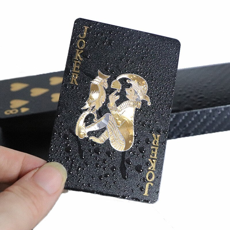 Black Gold Playing Cards - Puritific