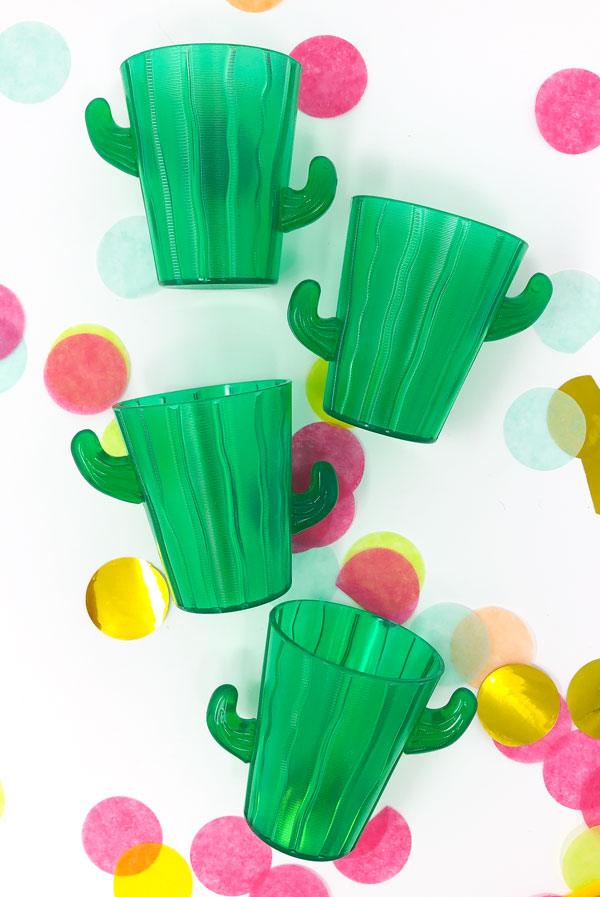 Cactus Shot Glasses: 4 pack - Puritific