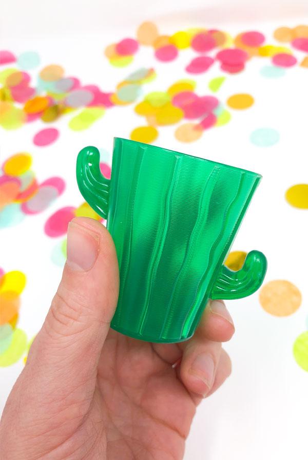 Cactus Shot Glasses: 4 pack - Puritific