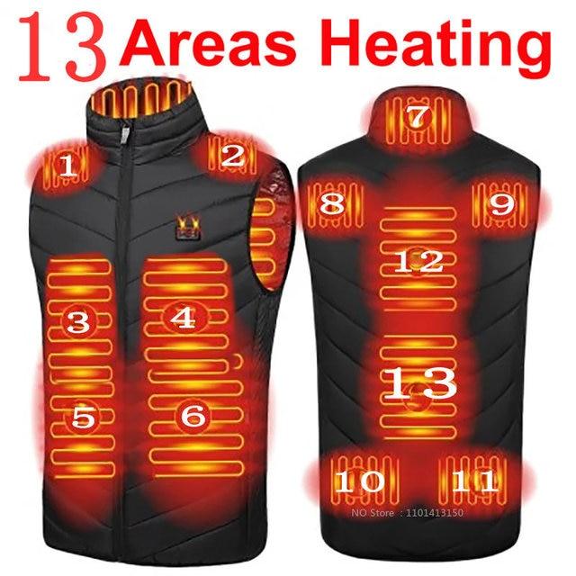 Camouflage Heating Vest - Puritific