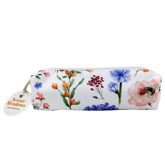 Canvas Pencil Case - Nectar Meadows PCASE57-0