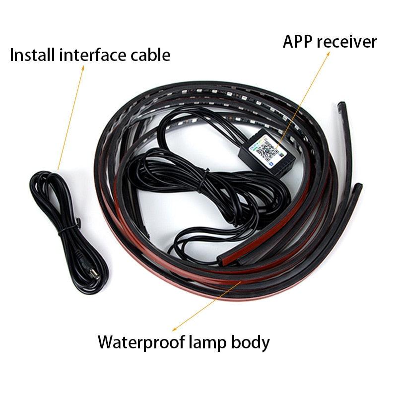 Car Flexible Ambient Atmosphere Lamp - Puritific