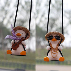 Car Pendant Cute Swinging Duck - Puritific