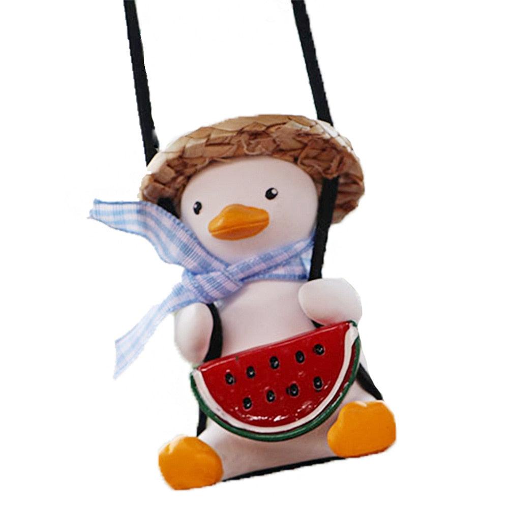 Car Pendant Cute Swinging Duck - Puritific