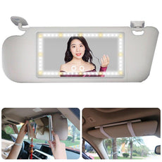 Car Visor Vanity Mirror with Lights - Puritific