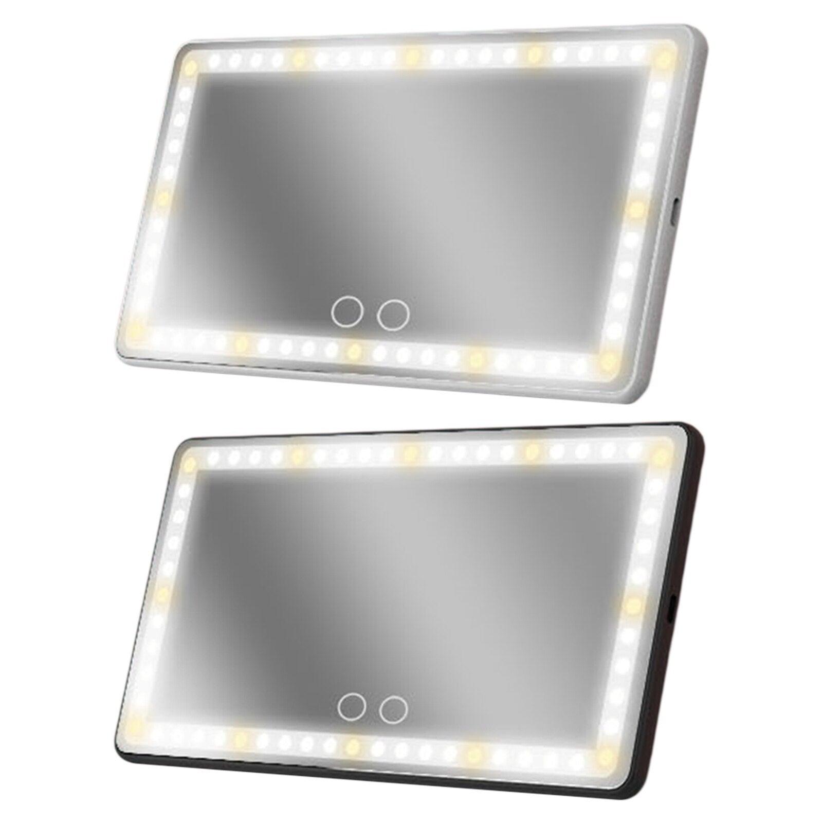 Car Visor Vanity Mirror with Lights - Puritific