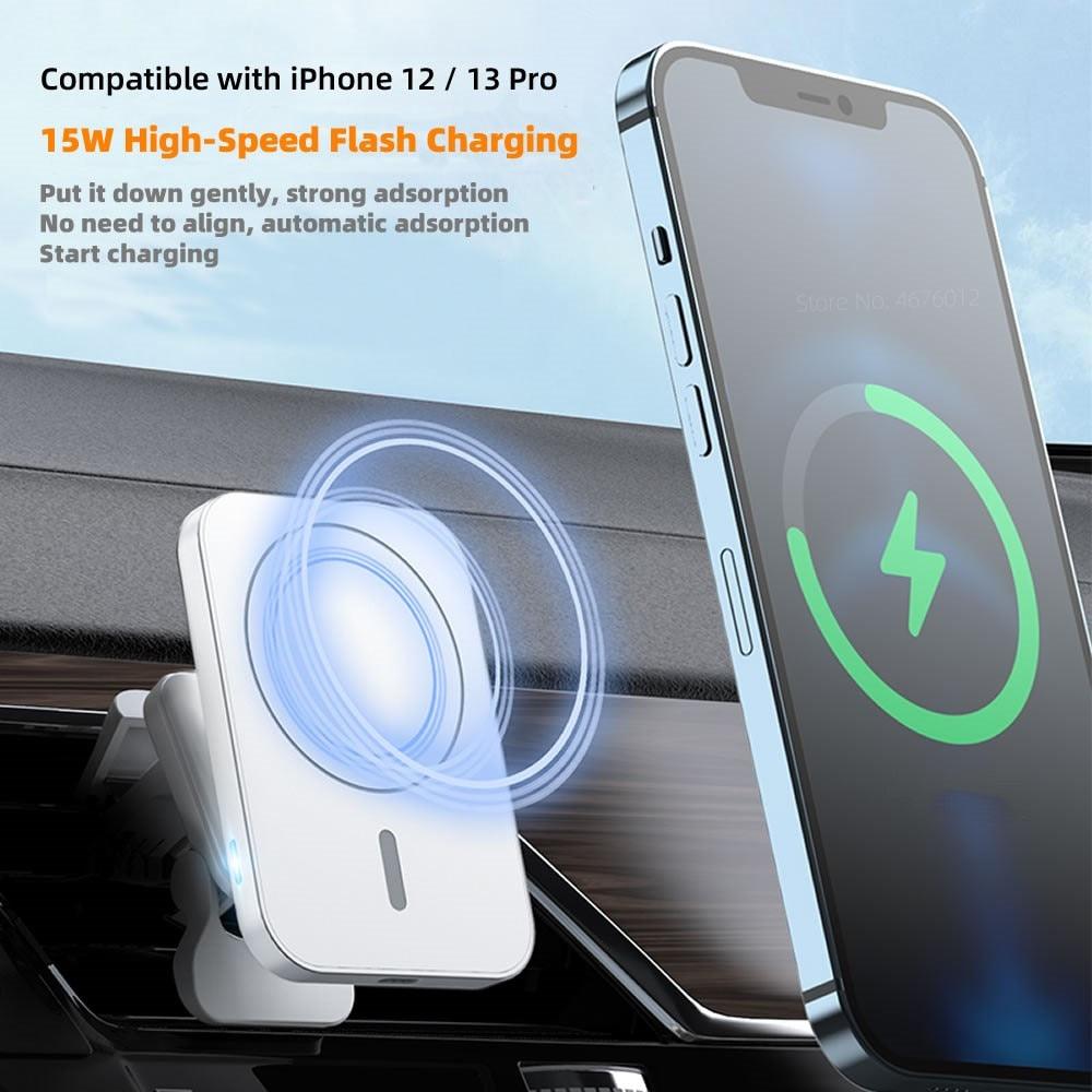 Car Wireless Charger for iPhone 12 13 Series - Puritific