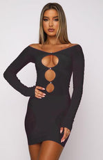 Casual Cutout Dress - Puritific