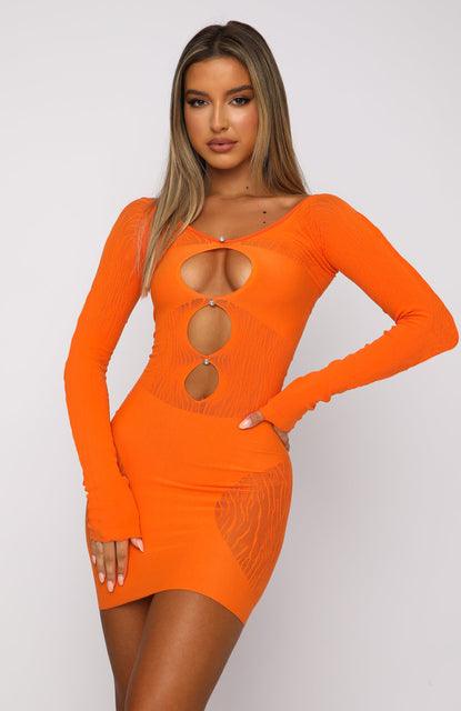 Casual Cutout Dress - Puritific