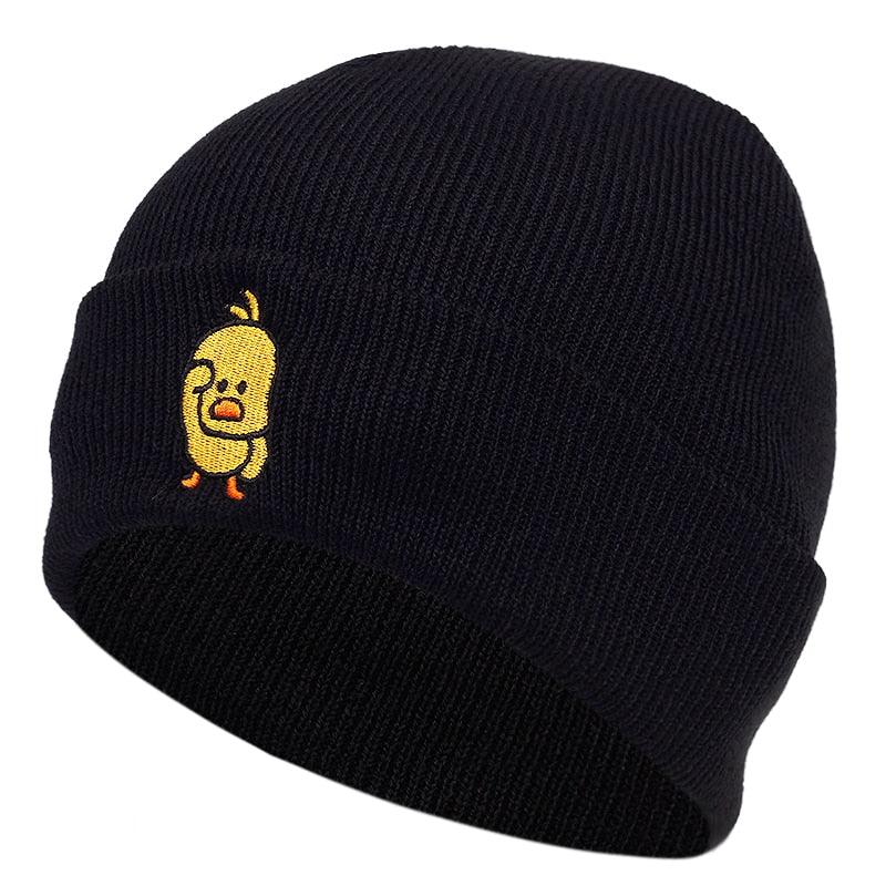 Casual Little Yellow Duck Beanie - Puritific