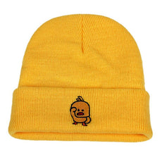 Casual Little Yellow Duck Beanie - Puritific