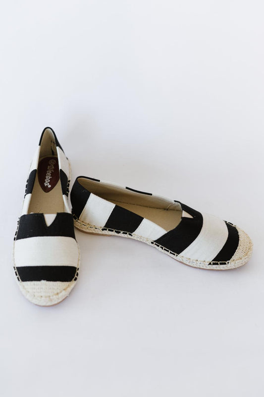 Casual Striped Espadrille Shoes - Puritific