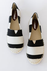 Casual Striped Espadrille Shoes - Puritific