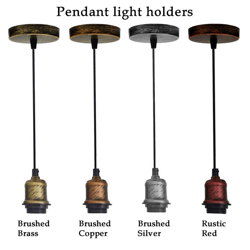 Ceiling Lamp Pendant Light Fitting Metal Lamp Holder E27~1128-0