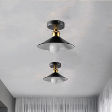 Ceiling Light Round Cone Down Lights Bathroom Kitchen Living Room Ceiling Lamp~1349-3