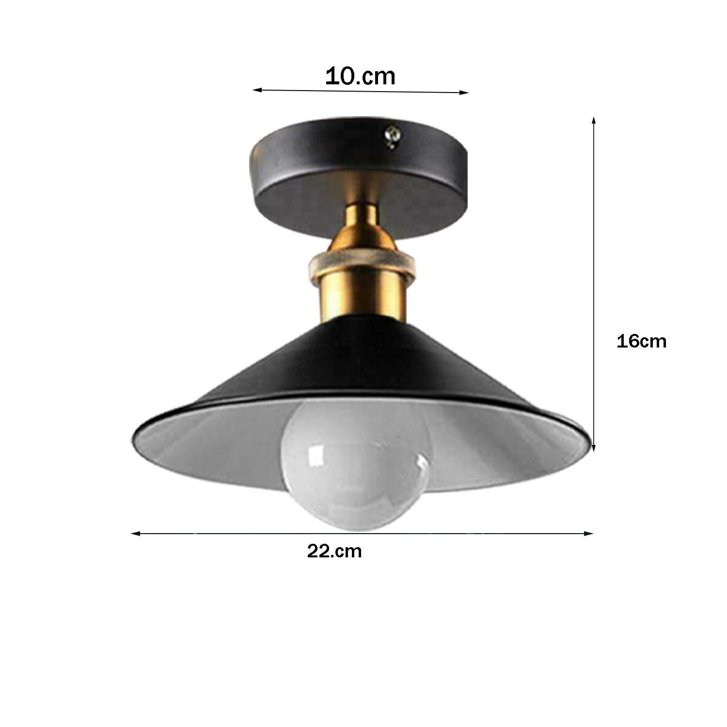 Ceiling Light Round Cone Down Lights Bathroom Kitchen Living Room Ceiling Lamp~1349-6