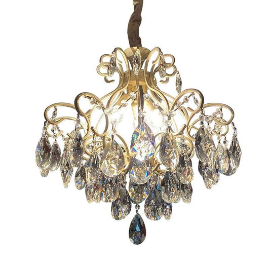 Ceiling Pendant Light Chandelier Crystal Hanging Light~4623-1