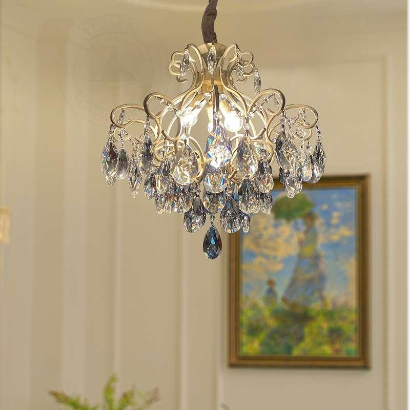 Ceiling Pendant Light Chandelier Crystal Hanging Light~4623-2