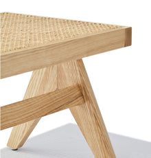 Célia Bench - Ash & Natural Rattan-5