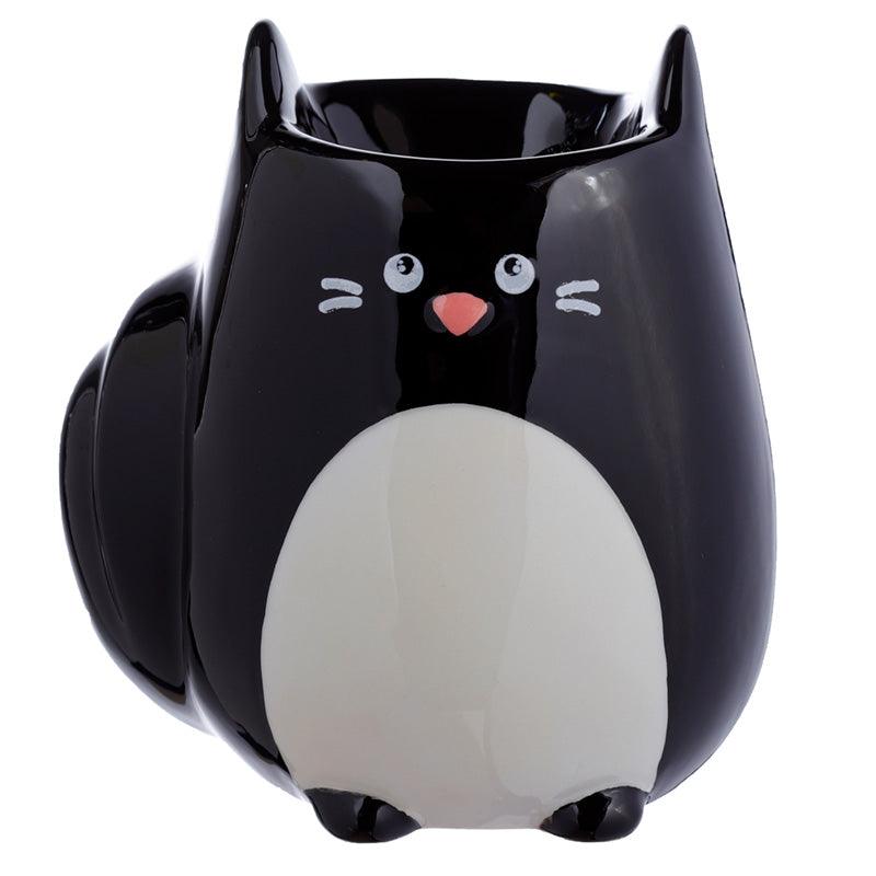 Ceramic Feline Fine Cat Shaped Oil Burner OB379-0