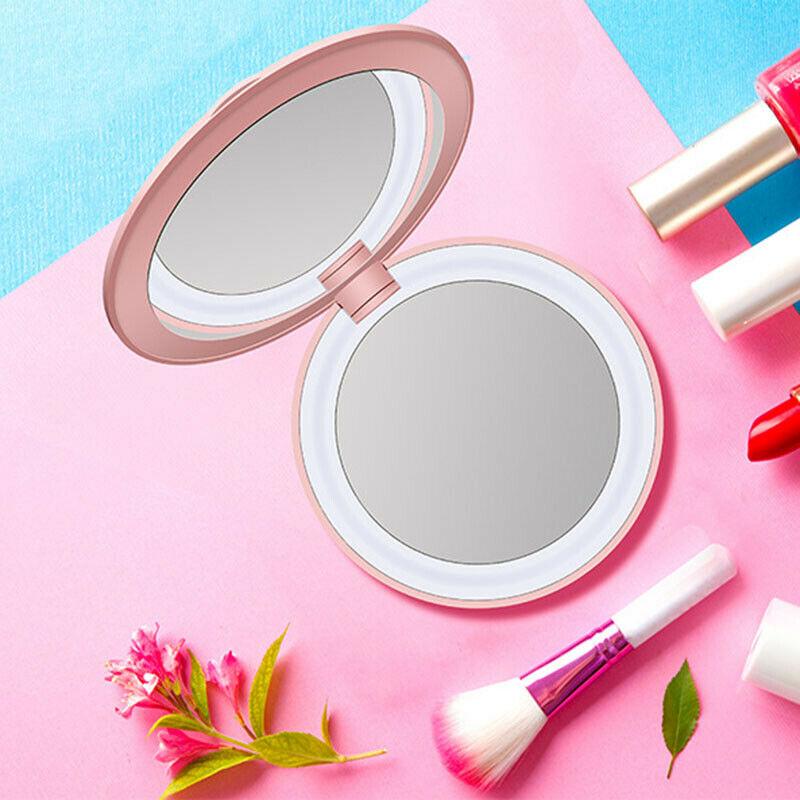 Charging Treasure Makeup Mirror With Light - Puritific