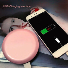 Charging Treasure Makeup Mirror With Light - Puritific