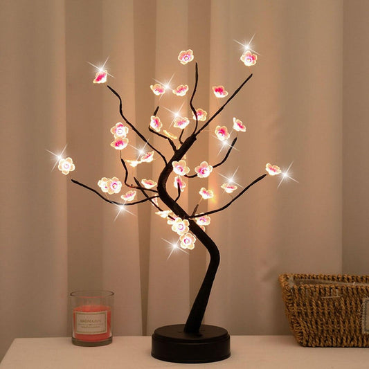 Cherry Tree Bonsai Lamp - Puritific