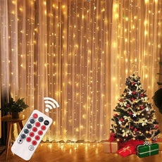 Christmas Curtain Lights - Puritific