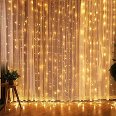 Christmas Curtain Lights - Puritific