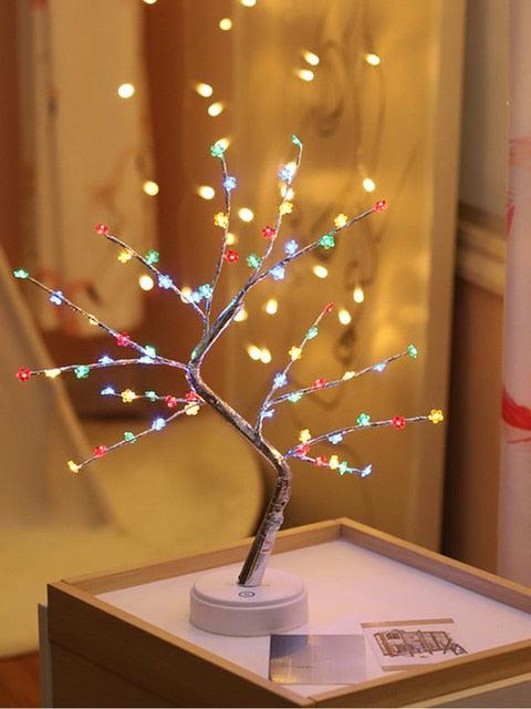 Christmas Greeting Tree Lights - Puritific