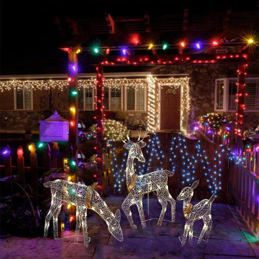 Christmas Iron Deer LED Light - Puritific