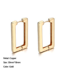 Classic Stainless Steel Ear Buckle for Women - Puritific