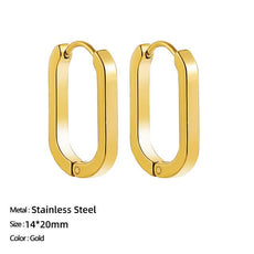 Classic Stainless Steel Ear Buckle for Women - Puritific