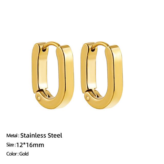 Classic Stainless Steel Ear Buckle for Women - Puritific