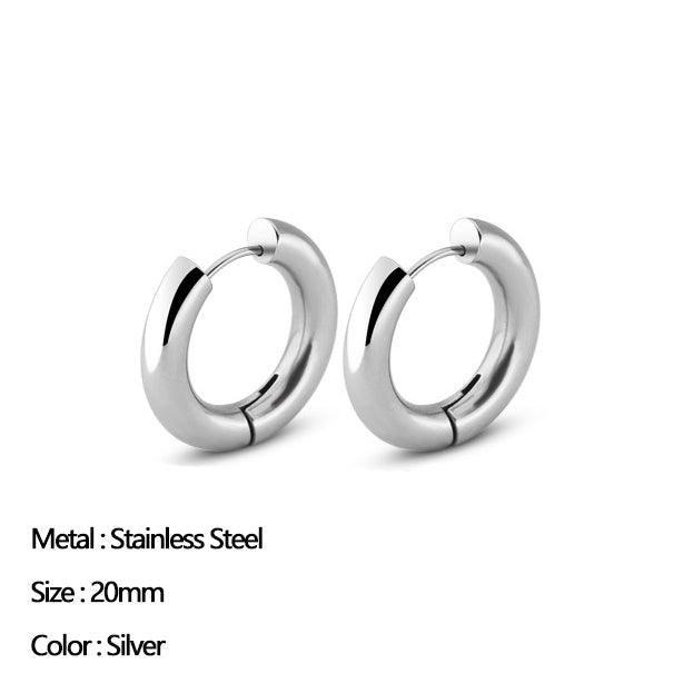 Classic Stainless Steel Ear Buckle for Women - Puritific