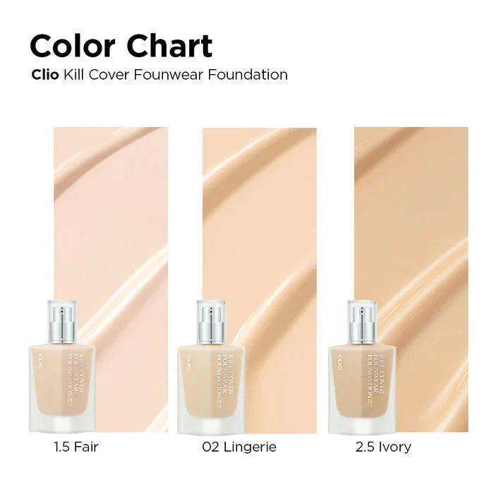 Clio Kill Cover Founwear Foundation 38g-2